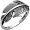 Solid 925 Sterling Silver Large Feather Ring, Boho Ring, Religious Ring, Tree Ring, Love Ring, Dainty Ring, Angels Wing Ring, Minimalist Ring, Mothers Day Ring (US Ring size 9)