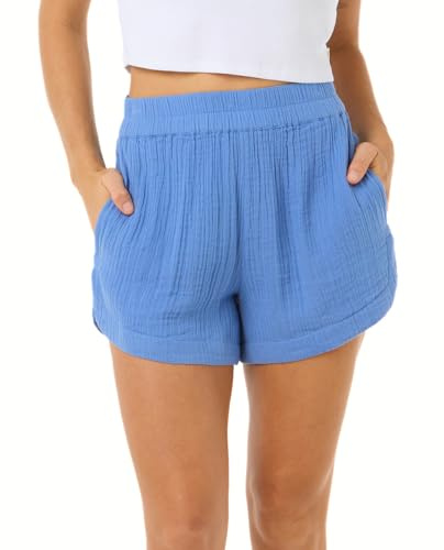 Rip Curl Herren Premium Casual Beach with Elastic Waistband Shorts, Blau, X-Klein