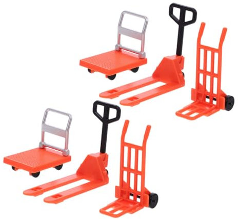 TOYANDONA 6stücke Teiliges Miniatur Baustellen Spielzeug Set Mit Straßensperren Und Verkehrs-werkzeugen Für Junge Mädchen Interaktives Lernspielzeug Zur Verkehrsregelerziehung Zuhause Schule