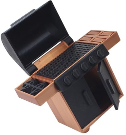 Gadpiparty Miniatur Grillgestell 1:12 Puppenhaus Grillmodell Spielzeuggrill Deko Für Camping Szenen