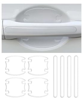 KNAUDMDM 8 Pezzi Protezione la Maniglia dell'auto, per Dacia Duster 3 2024 2025 Protezione AntiGraffio Impermeabili Pellicola Protettiva Auto Pellicole Maniglia