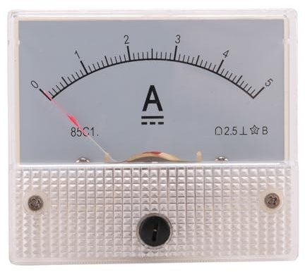 Pesfehhy 85C1-A tester di pannello analogico di corrente DC 5A AMP amperometro