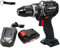 HEADNMORE® PABSP 20 - Trapano avvitatore a batteria da 20 V, batteria inclusa 2 Ah + portachiavi