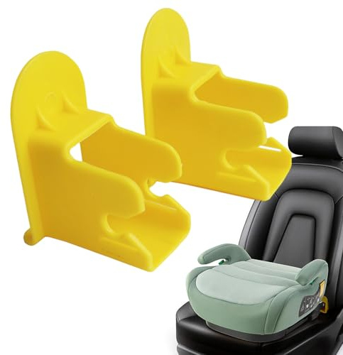 Wisylizv Kindersicherheitssitz-Führungsschlitz – Autositz Halterung | Seatt Safetyy Clip Latch | 2 Stück Isofix Schnittstellenverlängerung | Hilfe für einfache Installation
