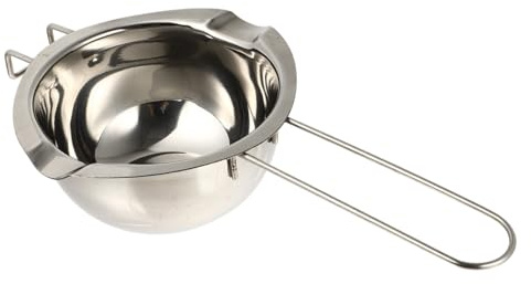 LIFKOME Heat-Resistant Soap Melting Pot with Handle Wax Melting Bowl for DIY Soap Making Safe Non-Toxic Material Easy Wax Removal Double Boiler Compatible