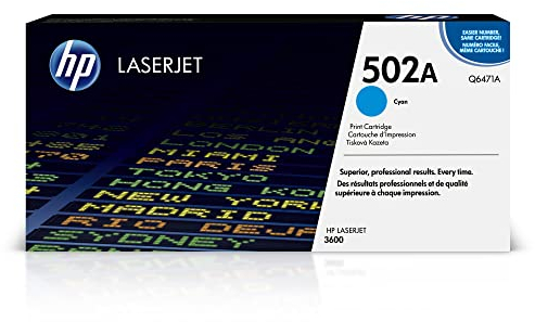 HP 502A (Q6471A) Blau Original Toner für HP Color Laserjet 3600