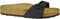 Birkenstock Classic Madrid Birko-Flor, Unisex-Erwachsene Pantoletten, Schwarz (Black/49), 37 EU