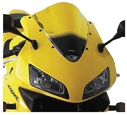 Puig 4363G Z-Racing Windscreen optimised aerodynamics, Yellow