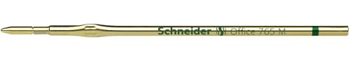 Schneider Office 765 Kugelschreibermine für Schneider Fave und Office, Tinte, 10 Stück grün