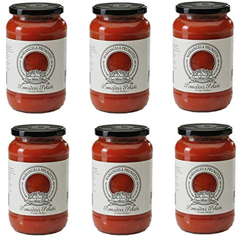 Azienda Agricola Prunotto Mariangela - Pomodori Pelati Biologici g. 550 - 6 vasi da 550 g (6x550g)
