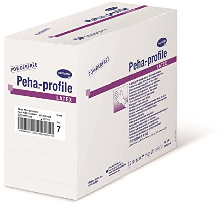 Peha-profile latex pf,st,7,5 50Paar | Packung (50 Stück)