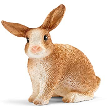 schleich 13827 Kaninchen, für Kinder ab 3+ Jahren, FARM WORLD - Spielfigur