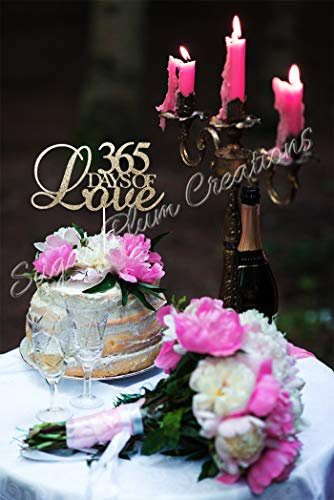 365 Days of Love Kuchendekoration