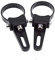 Support de de Lumière, Keenso Colliers de serrage Supports de Fixation pour Lampes de Travail Tube Pince Barre de Support de Cage 1 -3 Pinces (1.5Inch)