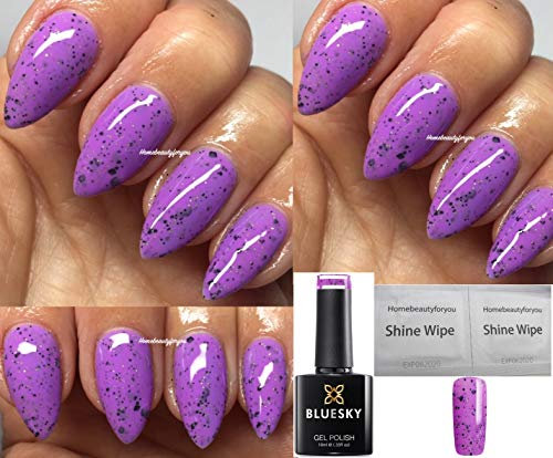Bluesky Nail Gel Polish NEON LILAC LAVENDER PURPLE SPRING SUMMER COLOR SMOOTHIE BERRY CRUSH, SUM1920 UV LED Soak Off 10ml
