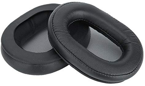 2 Stück Ohrpolster schwarz Wattepads passen Sich an die Ohren an Kopfhörerzubehör passend für MDR-1ABT, MDR-1RBT, MDR-1RNC