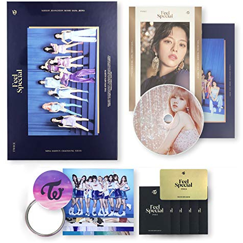 TWICE 8th Mini Album - FEEL SPECIAL [ B ver. ] CD + Photobook + Lyrics Paper + Photocards + FREE GIFT