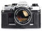 Zakao Étui pour Olympus OM-40 Fait à la main en cuir véritable pour appareil photo Olympus OM-10 OM-20 OM-30 OM-40 (sans poignée) avec dragonne (Noir)