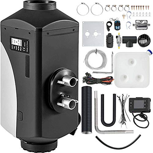 8KW Calefaccion Diesel Con Control Remoto Con Interruptor LCD Calefaccion Estacionaria Para Calentar La Cabina De Varios Vehículos Mecánicos Diesel-24V