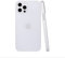 CELLBEE Kompatibel mit iPhone 12 Pro Hülle Case - Premium Slim Schutzhülle für iPhone, Extrem Dünn, Anti Kratzer, Schutz ohne Kompromisse, Milky Transparent - Durchsichtig