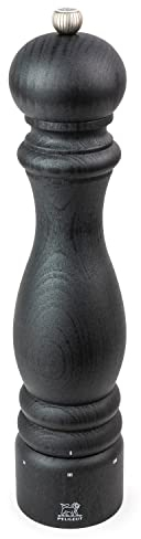 PEUGEOT - Salzmühle Paris u‘Select 30 cm - 6 voreingestellte Mahlgrade - Aus PEFC-zertifiziertem Holz - Französisches Know-how - Graphitfarben