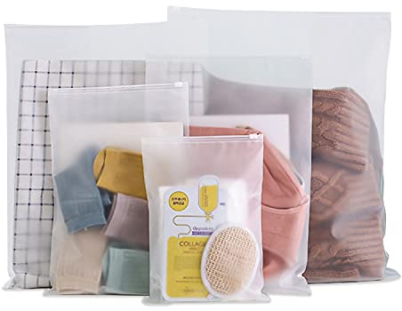 20pcs No Holes Clothes Storage Bag Travel Accessories Reusable Plastic Ziplock Hospital Bags Maternity Essentials Holiday Sealed Organiser Vacuum Pouch Space Saver Bags for Women Men