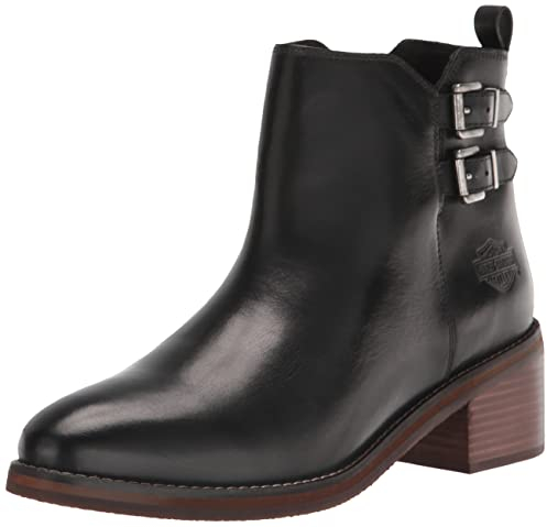 HARLEY-DAVIDSON FOOTWEAR Motociclista da uomo, moto, stivale, nero, 38.5 EU