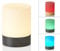Northpoint LED Outdoor Tischleuchte Tischlampe wiederaufladbar 2000mAh Akku - geeignet für den Außenbereich USB-Ladung - dimmbar (Schwarz matt Warmweiß)