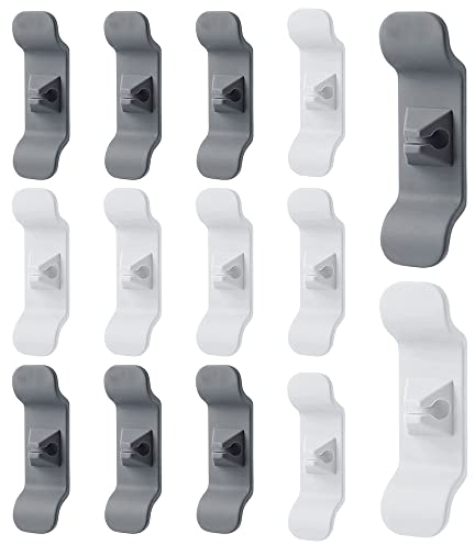 NAVESO Organizer per Cavi Elettrodomestici, 14 Pezzo Organizzatore di Cavi da Cucina, Avvolgicavo per Elettrodomestici da Cucina mit Portacavi Adesivo per Mixer, Tostapane, Cooker, Air Fryer