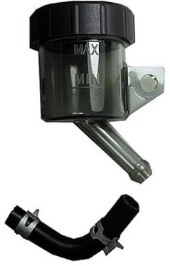 WANGCL 2 STÜCKE Motorrad Bremsflüssigkeitsbehälter Universal Motorrad Kupplung Hauptbremszylinder Bremspumpe Tank Ölbecher
