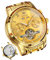 OLEVS Herrenuhren Automatik Gold Mechanische Armbanduhr mit Tourbillon Kalender Wasserdicht Leuchtende Zweifarbige Uhren Männer