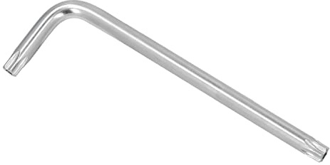 Professioneller Vanadium-Torxschlüssel, lang, Chrom-Stahl, T30