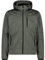 CMP - Herrenjacke mit Kapuze und Reißverschluss, Khaki Mel., 48