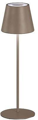 easy! BY FHL! | Kabellose Dimmbare LED Tischlampe Mit Akku | Außenlampe Wasserdicht, Esstisch Schlafzimmer Arbeitszimmer | Helligkeit stufenlos dimmbar | Farbeinstellung stufenlos dimmbar