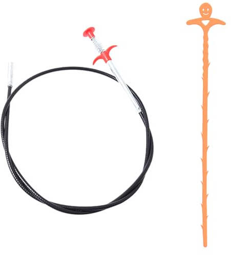 EIHI 2 Stück Krallengreifer, 60 cm Greifer Flexibel, Greifer Flexibel Krallengreifer, Biegsamer Teleskop Greifer, Vierzackiger Griff, Greifwerkzeug Für Spüle, Waschbecken Verstopfung