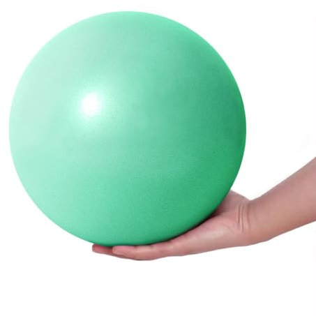 Fresion Soft Pilates Ball Gymnastikball Klein - 25cm Pilatesball, Gymnastikbälle Kinder, Softball,Pezziball,Fitnessball Kinder PVC Yogaball, Gym Ball Exercise Aufblasbarer Ball für Fitness