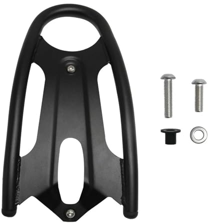 YESKIT Zubehör für Stützrahmen Motorrad Zubehör Rack Hinten Reitstock Regale Beifahrersitz Für Vulcan S 650 Für VN650 Gepäck Halter