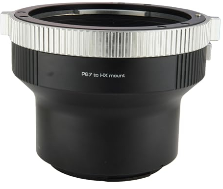 XPIMAGE Objektivadapterring kompatibel mit Pentax 67 Objektiv zu Hasselblad X System XCD Kamera X1D X2D