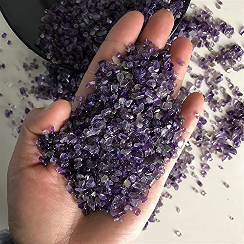 EKFBQBGW Ametista Naturale Ghiaia Burattata CrystalStone Magnet Pietre e Cristalli Feng Shui Decorazione della Stanza