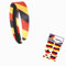 KarnevalsTeufel Haarreif Fan gestreift !!! AKTUELL NUR FÜR Kurze Zeit!!! mit Gratis Tattoo Fan Deutschland Zubehör