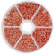 Pastoralist Offene Sprungringe Metallanschlüsse Armbiernehnung Halskette Finden o Ring 970pcs Roségoldene Metall -Splitringe
