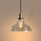 TOKTOP Lámpara colgante de cristal, lámpara de araña vintage para salón, lámparas colgantes de pantalla ámbar para interior, lámpara de techo E27 para dormitorio cocina comedor