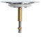 Bouchon De Baignoire En Laiton 72mm, Double Joint Étanche, Hauteur Réglable, Valve De Vidange Universelle
