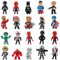 Mini Figuren Set 26 Stück Mini Action Figuren Set, Kinderspielzeugpuppen, Anime Party Dekoration Cartoon Deko