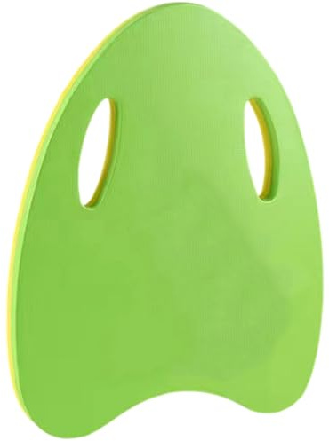 Valicaer Kinder Schwimmbrett,Schwimmbrett Kick mit Griffen Kinder Schwimmhilfe PE Schaumstoff Schwimm Board Waterproof Design Trainingsausrüstung Schwimmen Kickboard für Kinder und Erwachsene (Grün)