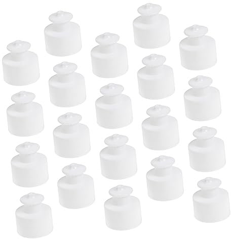 Toyvian Sports Pull-top Mineral Water Lid 20pcs Replacement Lids for Water Bottle Sealing Cap for Sports Bottle 28mm Fit