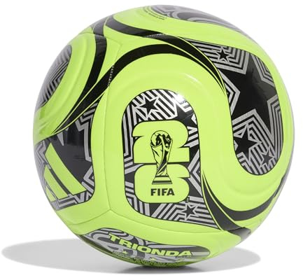 adidas Unisex FIFA Fussball-Weltmeisterschaft 26™ Trionda Club Ball, gelb, 5