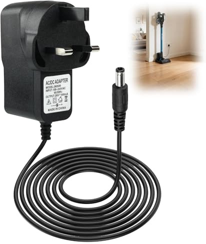 26V 500mA Vacuum Charger for Hoover H-Free 100, Power Supply Adapter Replacement Compatible with Cordless Cleaner H-Free 200 500 700 800 HF122GH HF222MPT HF522UPT HF522BH