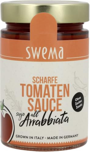 SweMa Tomatensauce Arrabbiata - Sugo all'arrabbiata 1 x 300 g