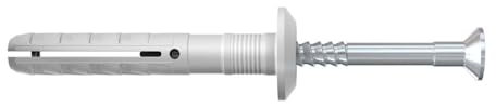 Fischer 050356 Nageldübel N 8 x 60/20 Nylon S (50 Stück)